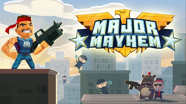 Major Mayhem Game for windows phone