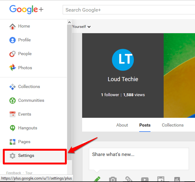 How to Disable Community Posts Appearing on Your Google+ Profile