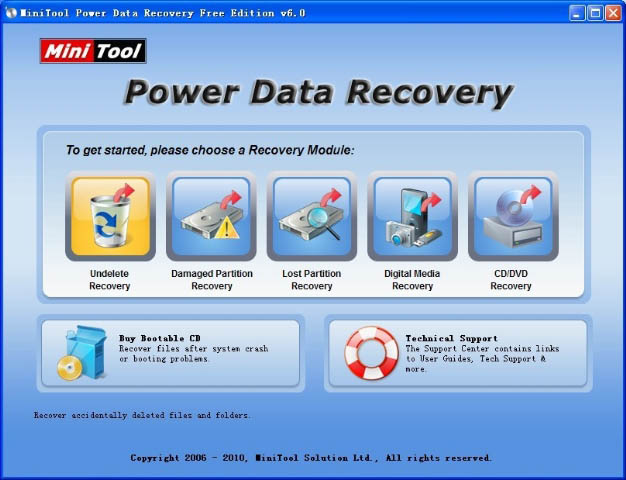 Minitool Partition Recovery Best recovery software 2016