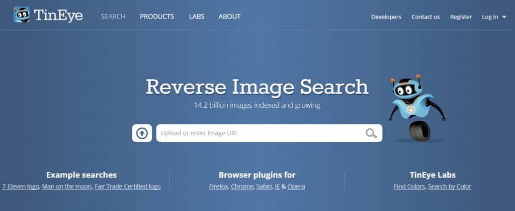 Tin Eye For Reverse Image Search