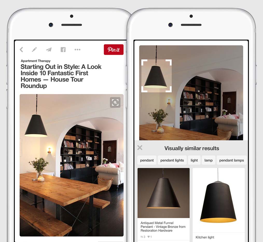 Visual Search Tool from Pinterest For Reverse Image Search